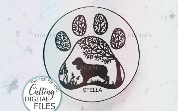 Download Cocker Spaniel Paw Dog Sign&nbsp;&nbsp; - Dog Collection