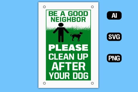 Download Please Clean Up After Dog Sign Board 3 - Dog Collection