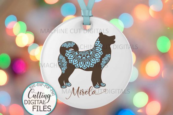 Download Akita Inu Layered Mandala Dog Sign - Dog Collection