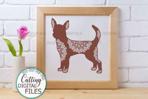 Download Chihuahua Mandala Dog Sign&nbsp;&nbsp; - Dog Collection