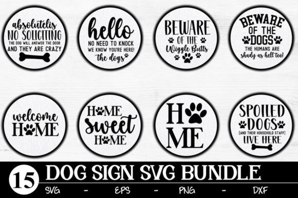 Download Dog Sign SVG Bundle - Dog Collection